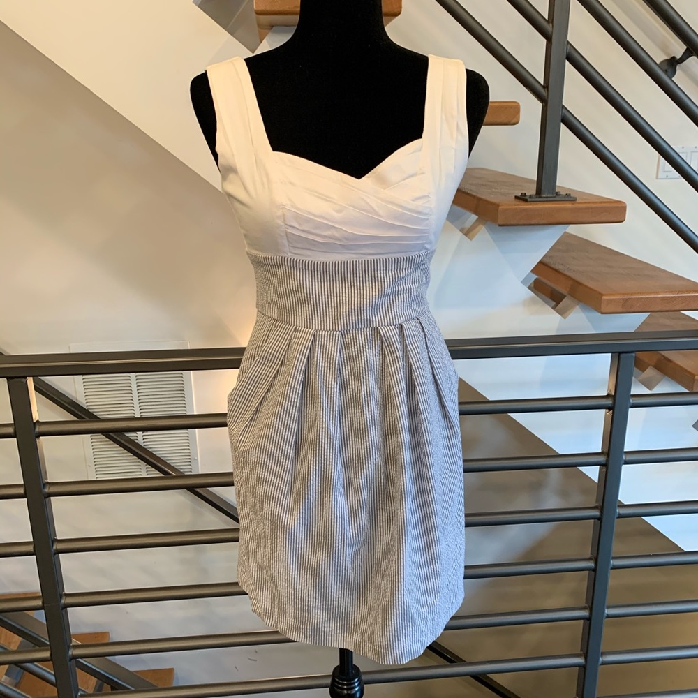 Seersucker Dress